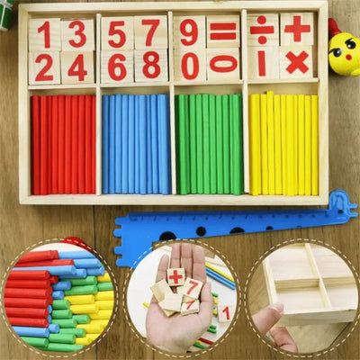 Bâtons de Comptage en Bois - Air de Jeux 