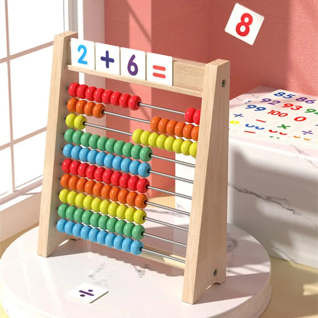 Boulier Montessori pour Compter Aire de jeux
