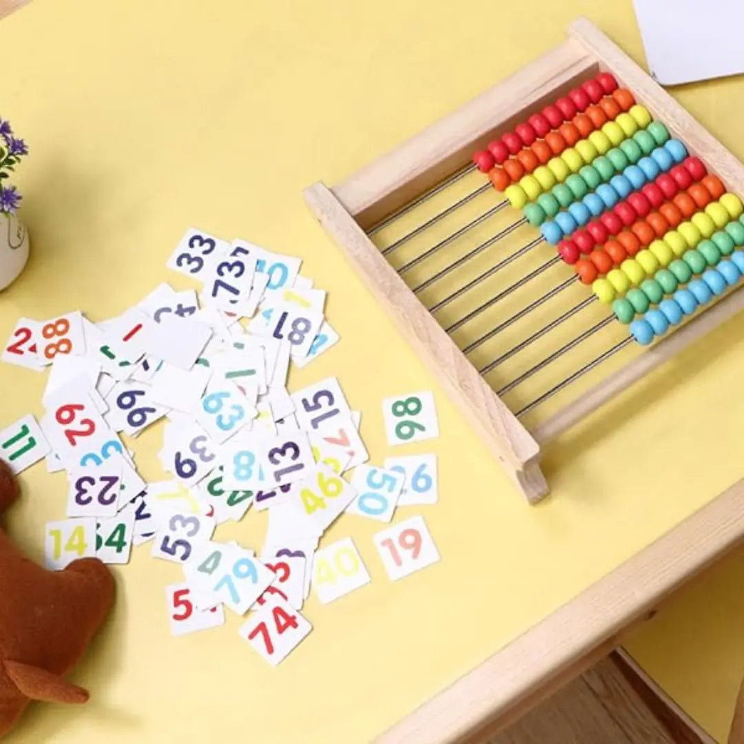 Boulier Montessori pour Compter Aire de jeux