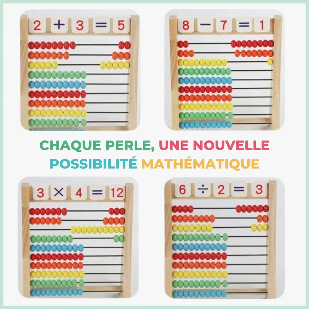 Boulier Montessori pour Compter Aire de jeux