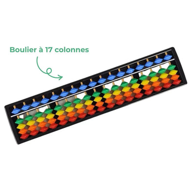 Boulier Soroban 17 Colonnes aire de jeux