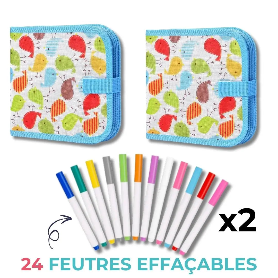 Carnet à Dessin Réutilisable MiniPicasso AIRE DE JEUX