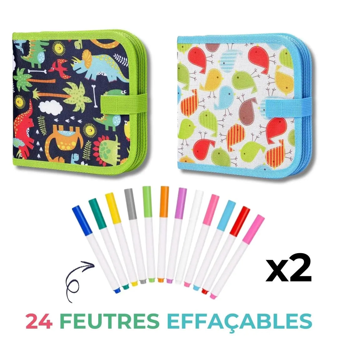 Carnet à Dessin Réutilisable MiniPicasso AIRE DE JEUX