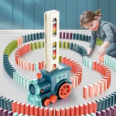 🚂 Circuit Train Domino Automatique AIRE DE JEUX