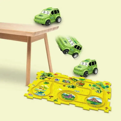 🚗 Circuit Voiture Enfant RailCar aire de jeux