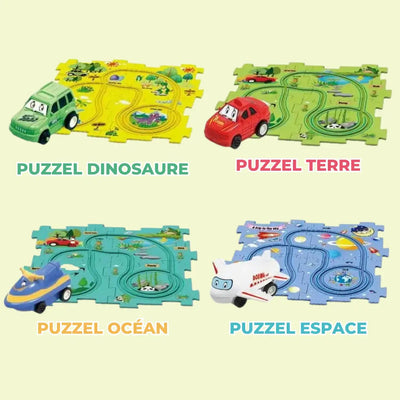 🚗 Circuit Voiture Enfant RailCar aire de jeux