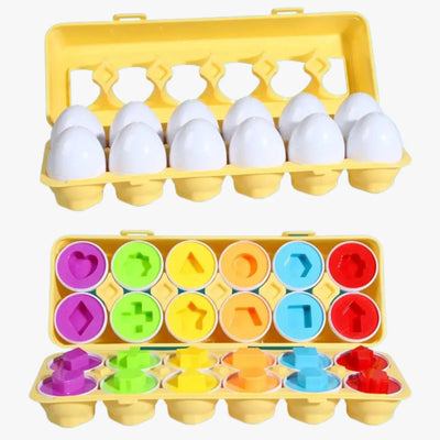 Coffret Œufs Géométriques à Assembler Aire de jeux