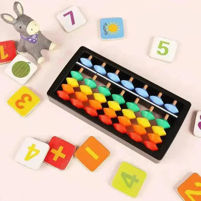 Grand boulier Montessori 15 colonnes Aire de jeux