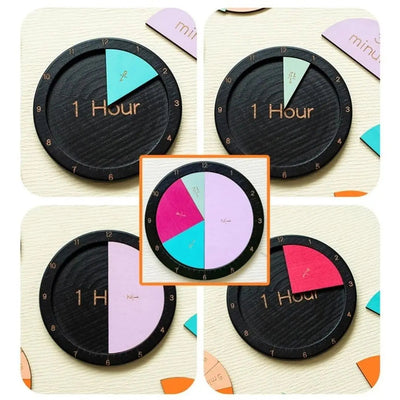 Horloge Montessori  Aire de jeux
