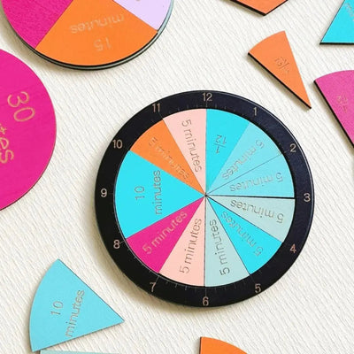 Horloge Montessori  Aire de jeux