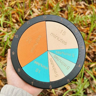 Horloge Montessori  Aire de jeux