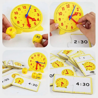 Horloge Montessori Interactive Aire de jeux