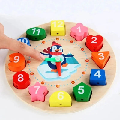 Horloge en Bois pour Enfant - Air de Jeux  