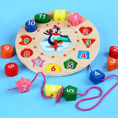 Horloge en Bois pour Enfant - Air de Jeux  