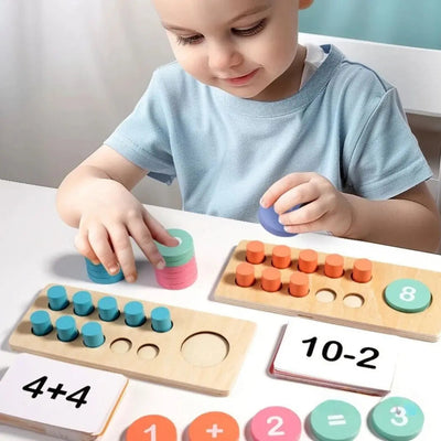 Jeu Arithmétique Montessori en Bois - Air de Jeux 