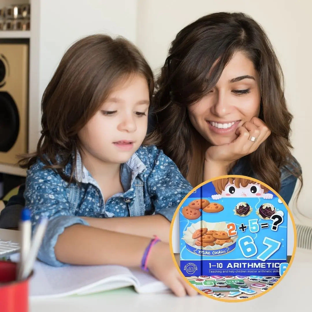 Jeu d'Arithmétique Magnétique Montessori aire de jeux
