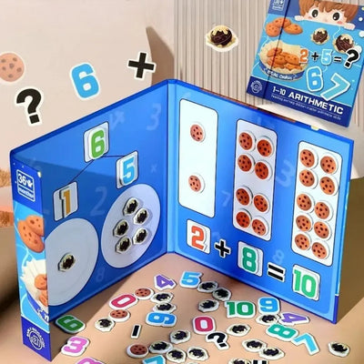 Jeu d'Arithmétique Magnétique Montessori aire de jeux
