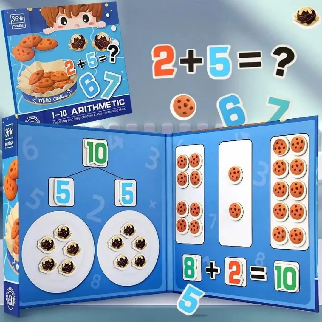 Jeu d'Arithmétique Magnétique Montessori aire de jeux