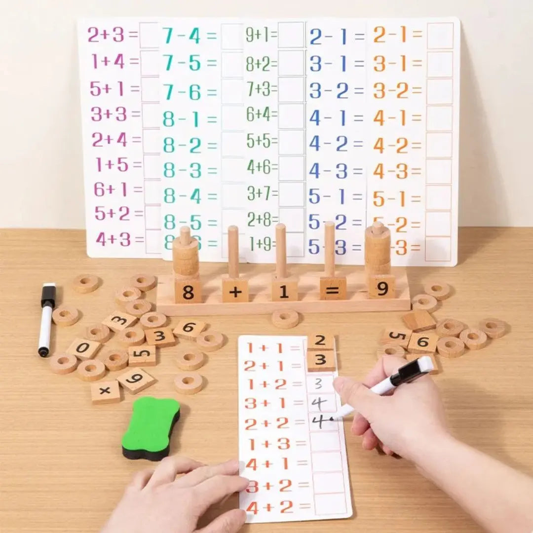 Jeu de Calcul Montessori Aire de jeux