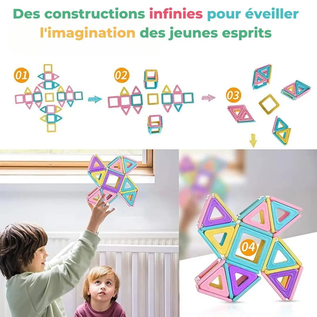 Jeu de Construction Magnetique Aire de jeux