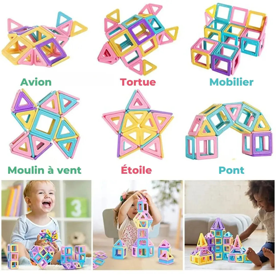 Jeu de Construction Magnetique Aire de jeux