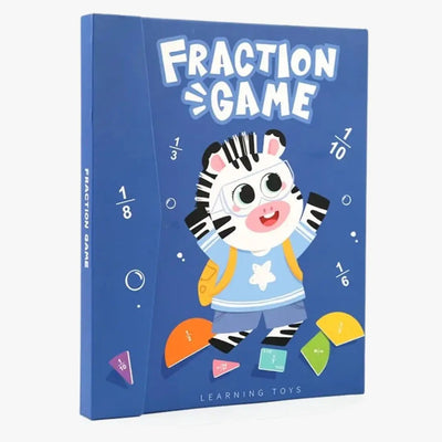 Jeu de Fractions Montessori aire de jeux