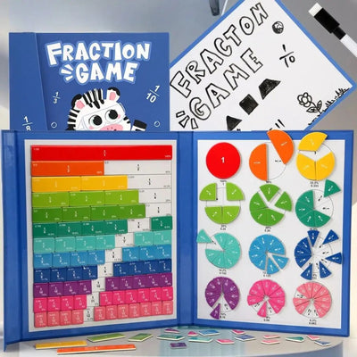 Jeu de Fractions Montessori aire de jeux