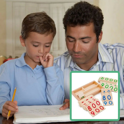 Jeu de cartes en bois Aire de jeux