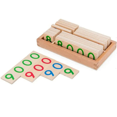 Jeu de cartes en bois Aire de jeux