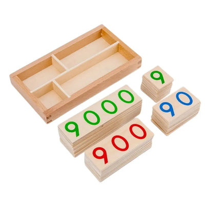 Jeu de cartes en bois Aire de jeux