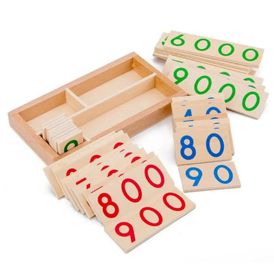 Jeu de cartes en bois Aire de jeux