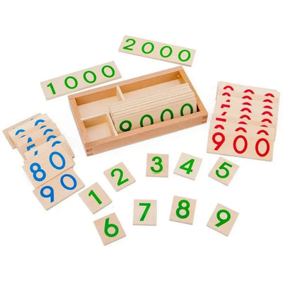 Jeu de cartes en bois Aire de jeux