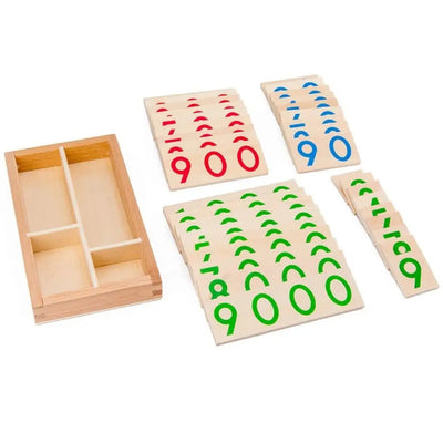 Jeu de cartes en bois Aire de jeux