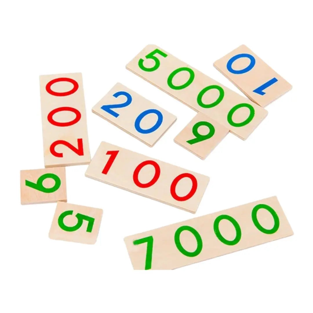 Jeu de cartes en bois Aire de jeux