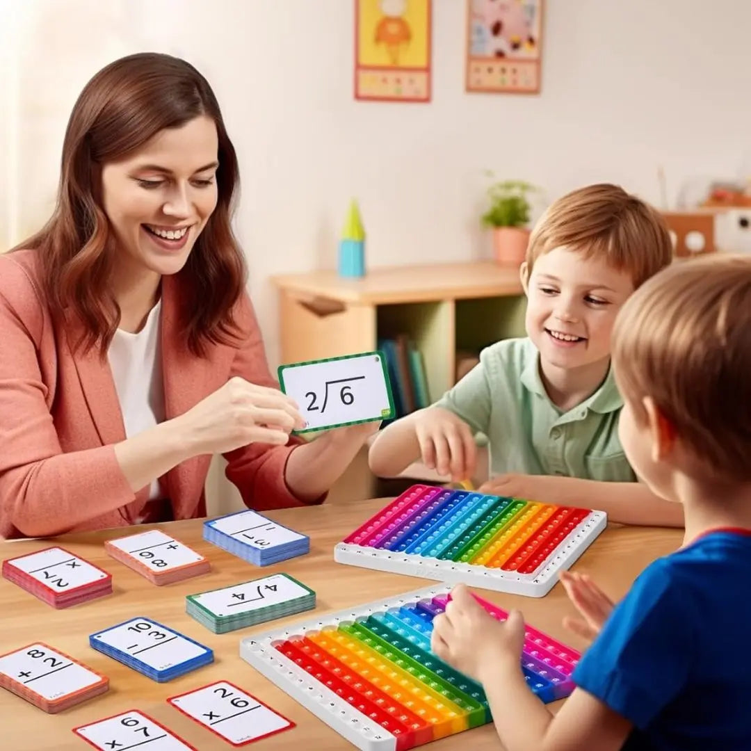 Jeu de maths avec cartes Aire de jeux 