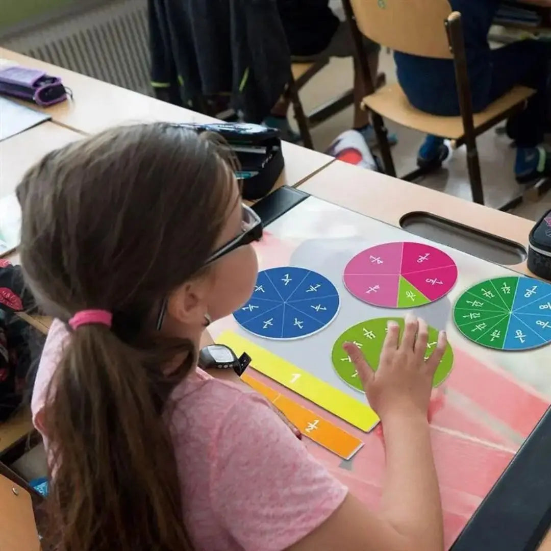 Jeux-de-Fractions-Interactif-Montessori aire de jeux