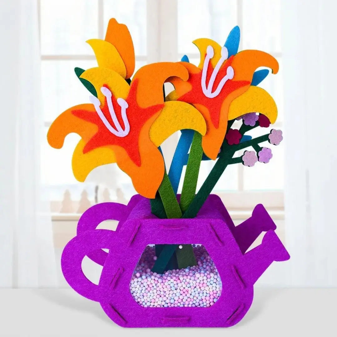 Kit DIY Pot de Fleurs Montessori aire de jeux