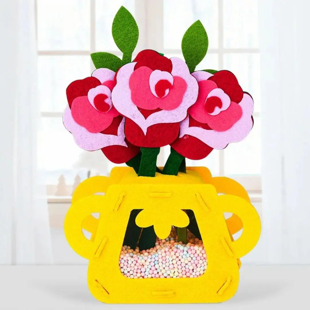 Kit DIY Pot de Fleurs Montessori aire de jeux