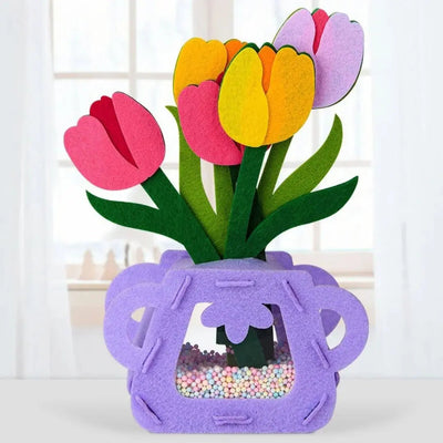 Kit DIY Pot de Fleurs Montessori aire de jeux