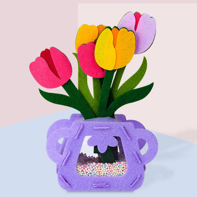 Kit DIY Pot de Fleurs Montessori aire de jeux