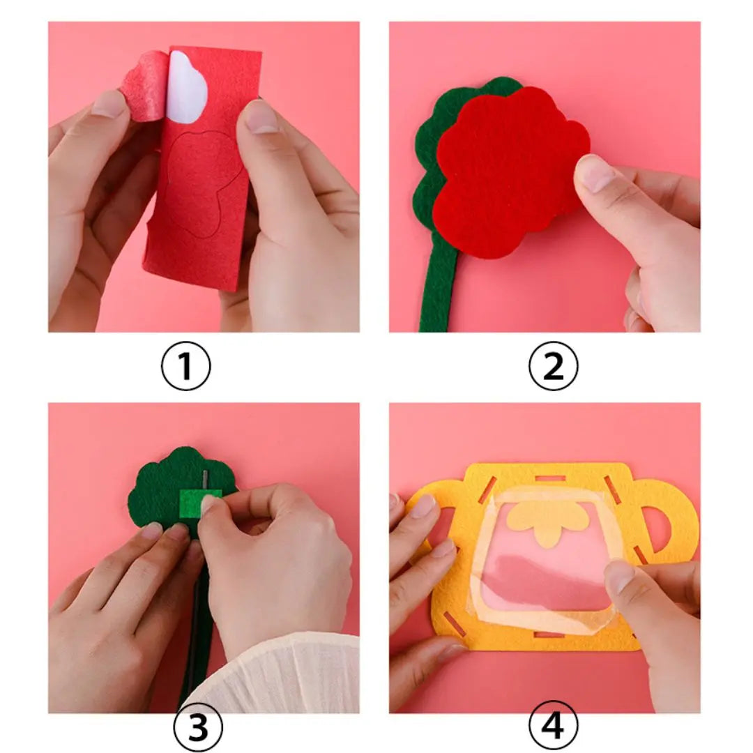 Kit DIY Pot de Fleurs Montessori aire de jeux