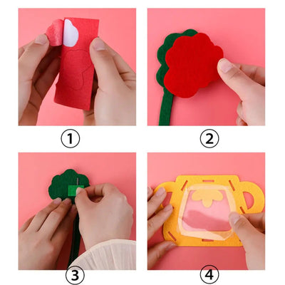 Kit DIY Pot de Fleurs Montessori aire de jeux