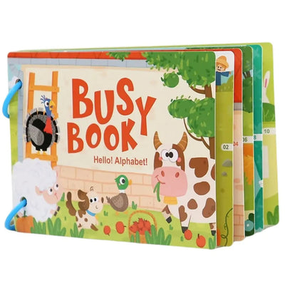 Livre Montessori pour Bébé Aire de jeux 
