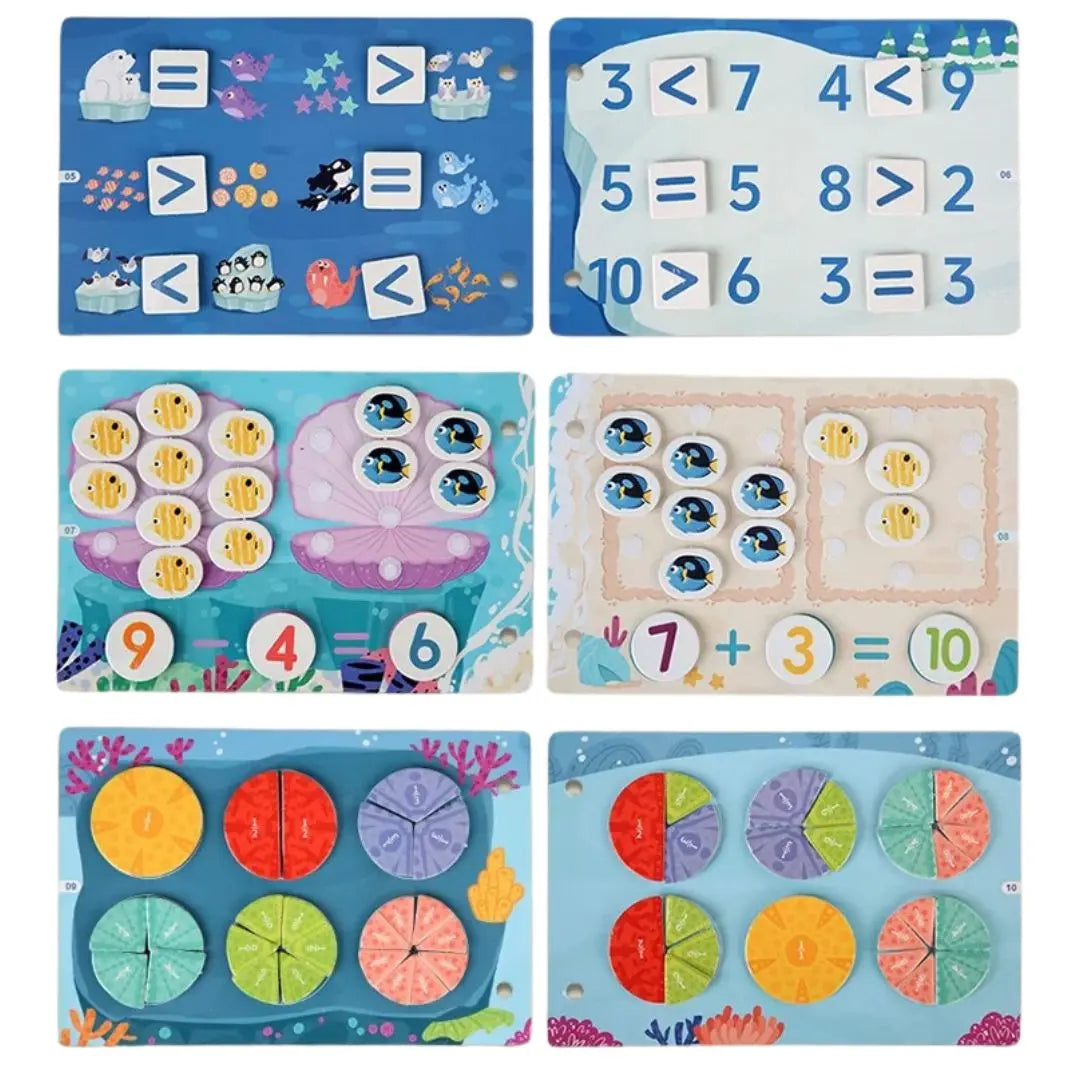 Livre Montessori pour Bébé Aire de jeux