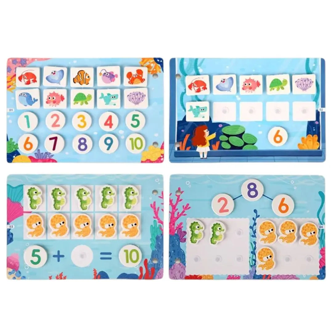 Livre Montessori pour Bébé Aire de jeux