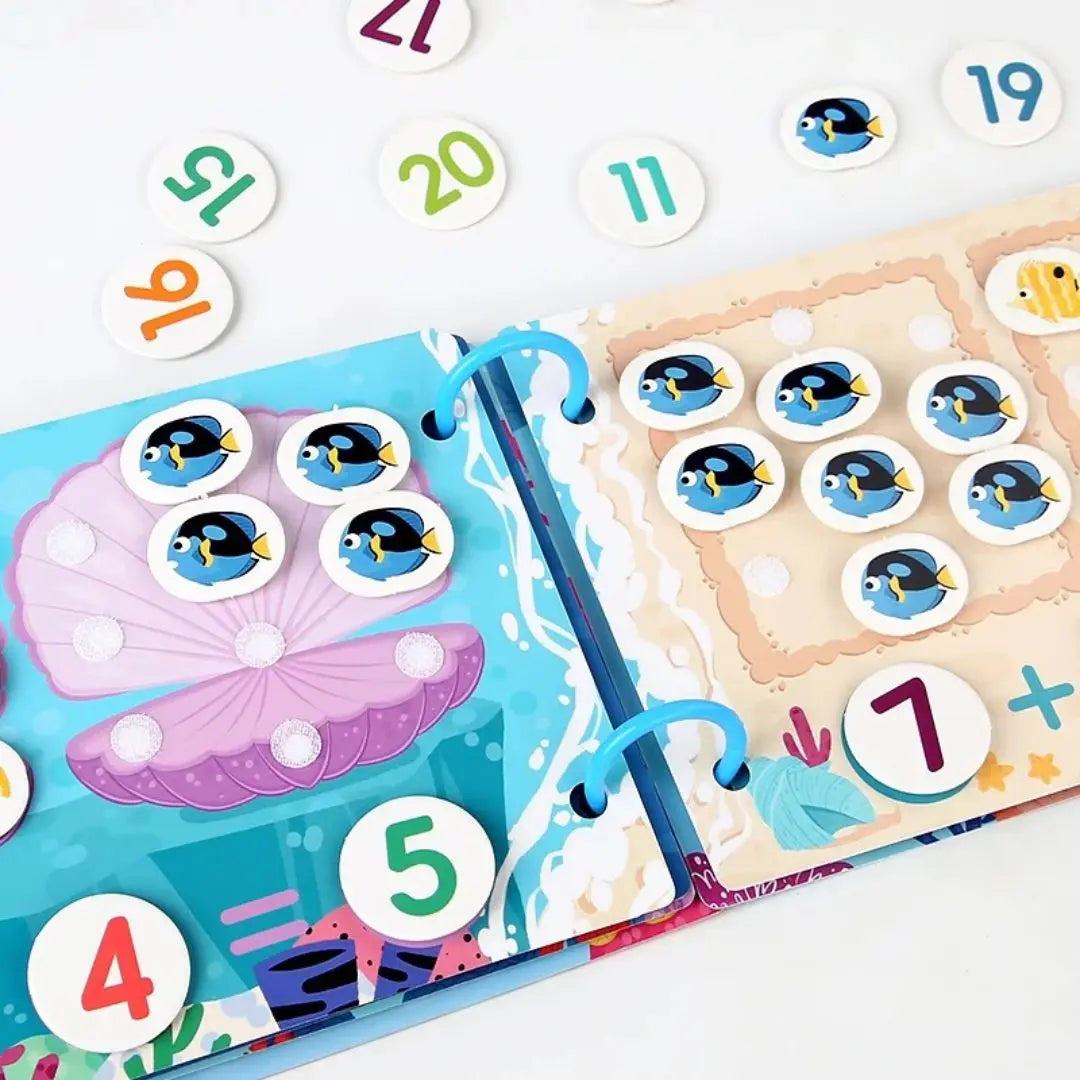 Livre Montessori pour Bébé Aire de jeux 
