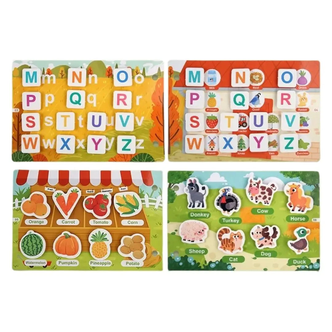 Livre Montessori pour Bébé Aire de jeux