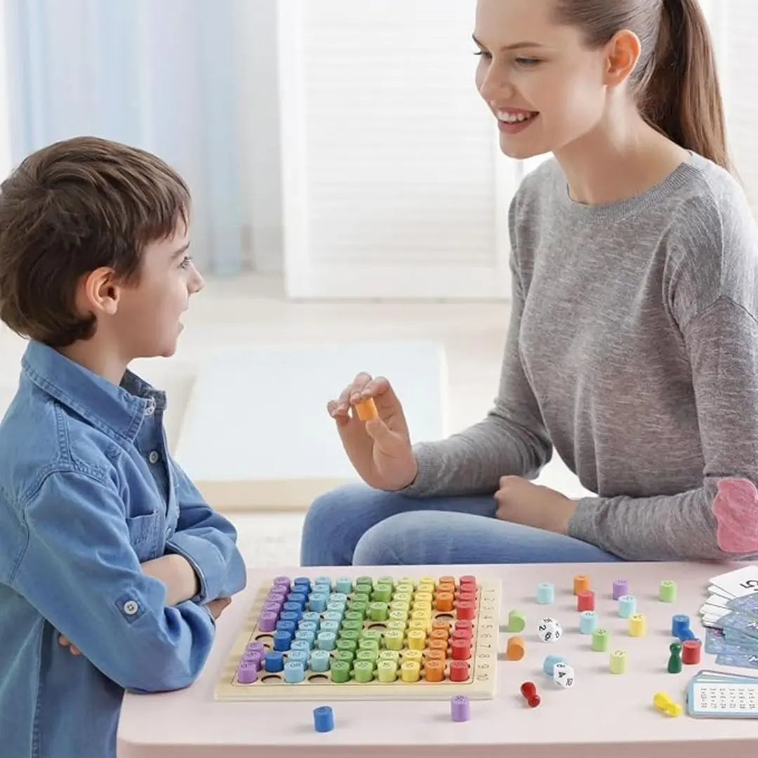 Maîtriser les tables de multiplication en s’amusant aire de jeux