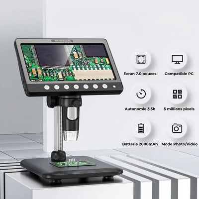 Microscope Électronique Grand Écran Zoom Aire de jeux