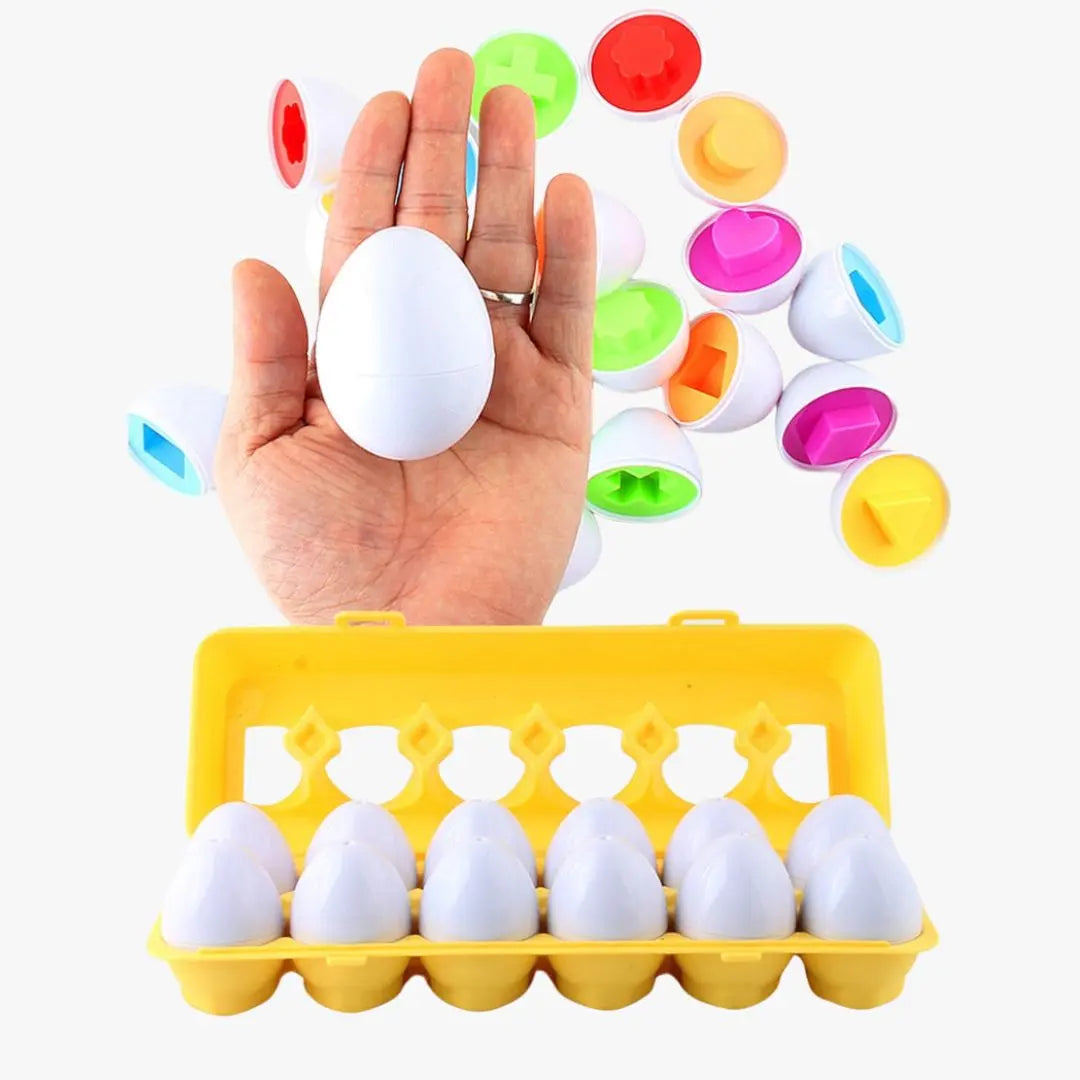 Coffret Œufs Géométriques à Assembler Aire de jeux